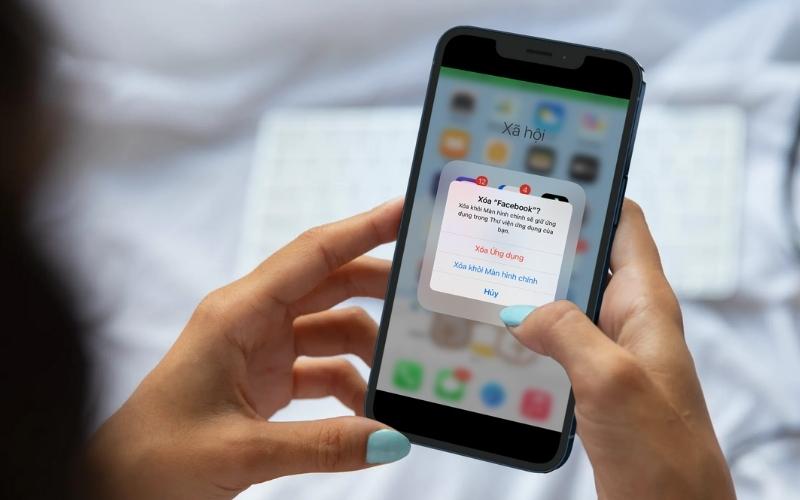 Cập nhật hoặc x&oacute;a v&agrave; c&agrave;i đặt lại ứng dụng Facebook